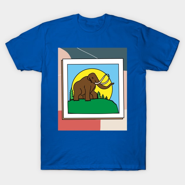 Ready Animals Elephant From The Original Time T-Shirt by flofin